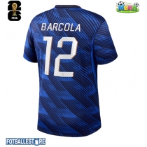 Frankrike Bradley Barcola #12 Hjemmedrakt VM 2026 Kortermet